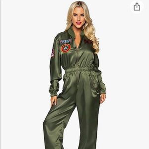 Top gun flight suit costume